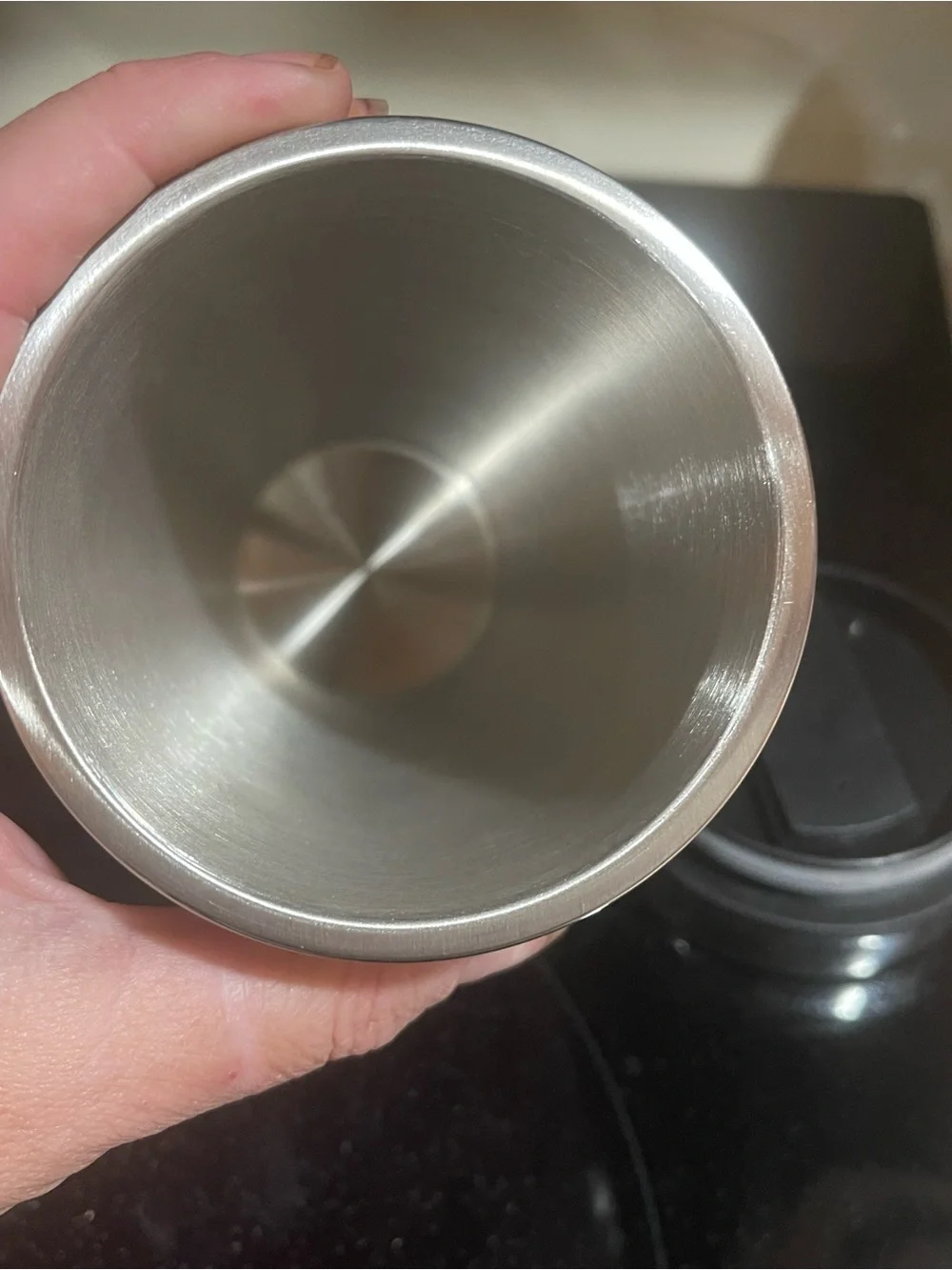 Dog Tumbler Coffee Cup 16oz Hot/Cold Stainless Steel Travel Cup USA Choco Lab